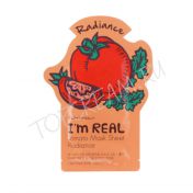 Тканевая маска для лица с экстрактом томатов TONY MOLY I’m Real Tomato Mask Sheet Radiance - вид 1 миниатюра