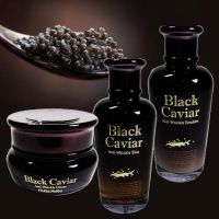 Ночной восстанавливающий крем для зрелой кожи HOLIKA HOLIKA Black Caviar Anti-Wrinkle Cream - вид 2 миниатюра