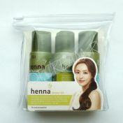 Дорожный набор для волос (шампунь, кондиционер, маска) FLOR DE MAN MF Henna 3pcs Kit - вид 1 миниатюра