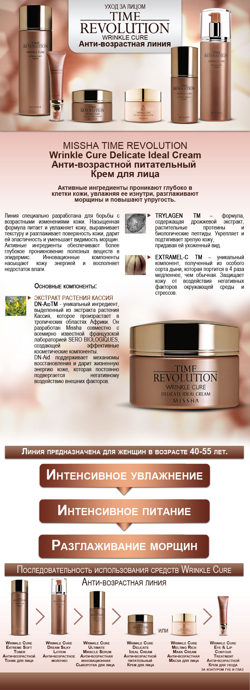 time revolution wrinkle cure topire masca crema 50ml)