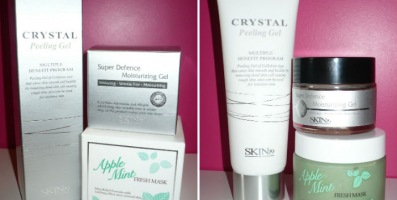Отзыв о пилинге SKIN79 Crystal Peeling Gel и маске SKIN79 Apple Mint Fresh Mask