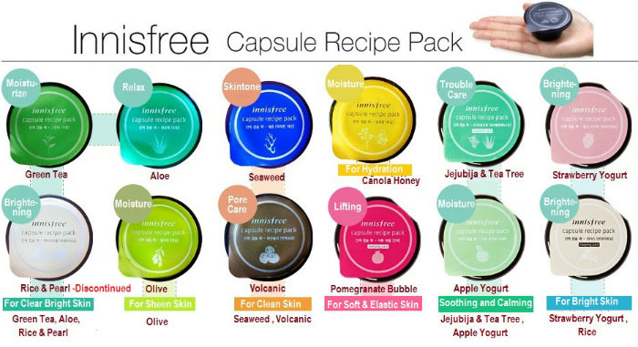 INNISFREE Capsule Recipe Pack
