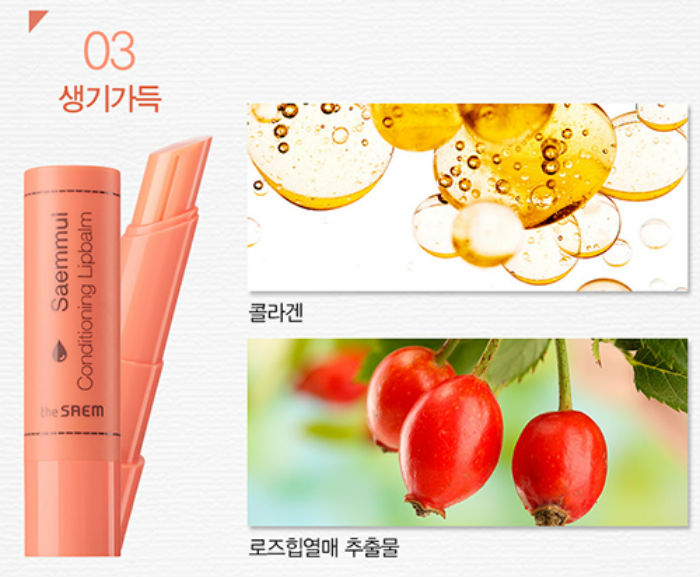 THE SAEM Saemmul Conditioning Lipbalm