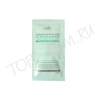 Профессиональный шампунь с аргановым маслом. Пробник LADOR Damage Protector Acid Shampoo Sample 10ml Профессиональный шампунь с аргановым маслом. Пробник LADOR Damage Protector Acid Shampoo Sample 10ml