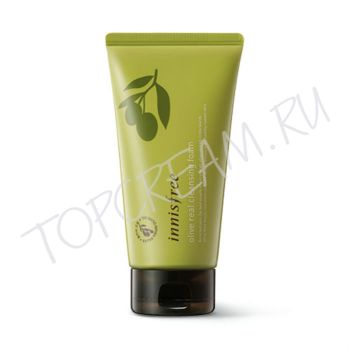 INNISFREE Olive Real Cleansing Foam - Пенка для умывания с экстрактом оливы