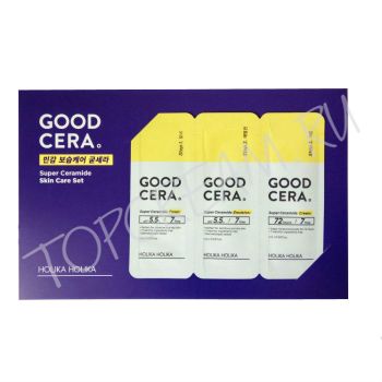 Набор пробников средств с керамидами для чувствительной кожи HOLIKA HOLIKA Skin & Good Cera Triple Sensitive Sample Набор пробников средств с керамидами для чувствительной кожи HOLIKA HOLIKA Skin & Good Cera Triple Sensitive Sample