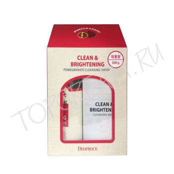 Очищающая вода DEOPROCE Clean & Brightening Cleansing Water