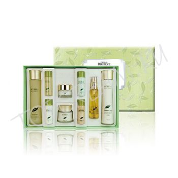 Набор увлажняющих премиум-средств с зеленым чаем DEOPROCE Premium Green Tea Essence Moisture Skin Care 5 Set Набор увлажняющих премиум-средств с зеленым чаем DEOPROCE Premium Green Tea Essence Moisture Skin Care 5 Set