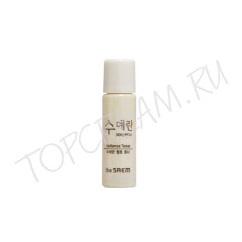 Тонер для яркости кожи. Миниатюра THE SAEM Sooyeran Radiance Toner Miniature