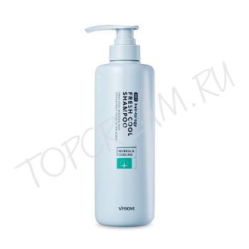 Освежающий шампунь с мятой перечной и салициловой кислотой VPROVE Hairtology Fresh Cool Shampoo