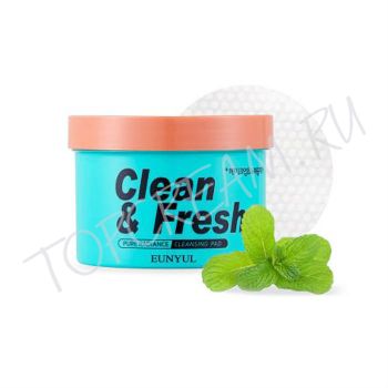 Очищающие подушечки  для снятия макияжа EUNYUL Clean & Fresh Pure Radiance Cleansing Pad Очищающие подушечки  для снятия макияжа EUNYUL Clean & Fresh Pure Radiance Cleansing Pad