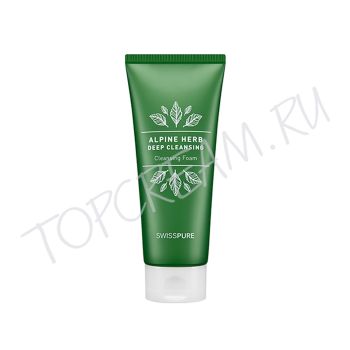 Очищающая пенка с альпийскими травами для комбинированной и жирной кожи SWISSPURE Alpine Herb Deep Cleansing Foam Очищающая пенка с альпийскими травами для комбинированной и жирной кожи SWISSPURE Alpine Herb Deep Cleansing Foam
