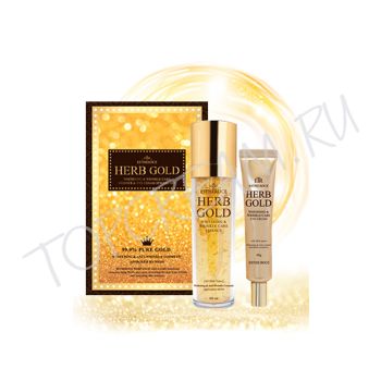 Набор омолаживающих средств с золотом и лекарственными экстрактами ESTHEROCE Herb Gold Whitening & Wrinkle Care Essence & Eye Cream Special Set Набор омолаживающих средств с золотом и лекарственными экстрактами ESTHEROCE Herb Gold Whitening & Wrinkle Care Essence & Eye Cream Special Set