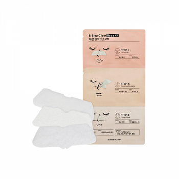 Набор патчей для 3-шагового очищения кожи носа ETUDE HOUSE 3-Step Clear Nose Kit