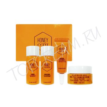 Мини-набор средств с мёдом и керамидами ETUDE HOUSE Honey Cera Skin Care Set Мини-набор средств с мёдом и керамидами ETUDE HOUSE Honey Cera Skin Care Set