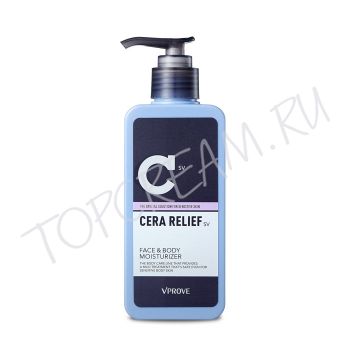 Интенсивно увлажняющий лосьон для кожи лица и тела VPROVE Cera Relief SV Face & Body Moisturizer Интенсивно увлажняющий лосьон для кожи лица и тела VPROVE Cera Relief SV Face & Body Moisturizer