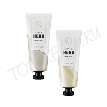 Очищающая маска с глиной и растительными экстрактами SWISSPURE Super Herbe Paste Pack Очищающая маска с глиной и растительными экстрактами SWISSPURE Super Herbe Paste Pack