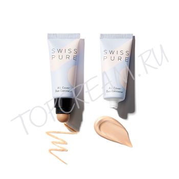 Двойной консилер SWISSPURE All Cover Duo Concealer SPF35 PA+++ Двойной консилер SWISSPURE All Cover Duo Concealer SPF35 PA+++