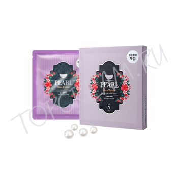 Гидрогелевая маска с жемчугом и маслом ши, 5 шт. KOELF Pearl & Shea Butter Hydro Gel Mask Pack Set Гидрогелевая маска с жемчугом и маслом ши, 5 шт. KOELF Pearl & Shea Butter Hydro Gel Mask Pack Set