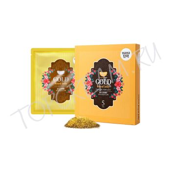 Гидрогелевая маска с золотом и маточным молочком, 5 шт. KOELF Gold & Royal Jelly Hydro Gel Mask Pack Set Гидрогелевая маска с золотом и маточным молочком, 5 шт. KOELF Gold & Royal Jelly Hydro Gel Mask Pack Set