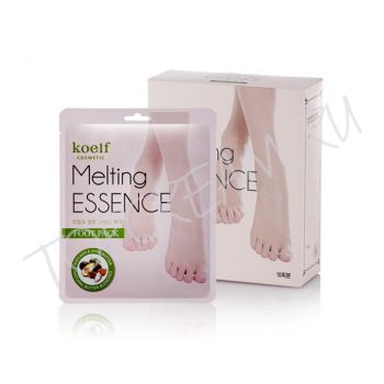 Смягчающая маска-носочки для ног, 10 шт. KOELF Melting Essence Foot Pack Set Смягчающая маска-носочки для ног, 10 шт. KOELF Melting Essence Foot Pack Set