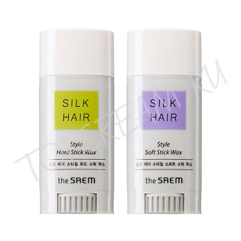 Воск для укладки волос в стике THE SAEM Silk Hair Style Stick Wax