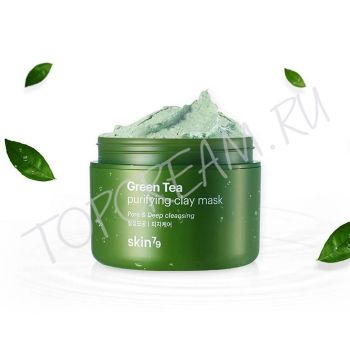 Очищающая маска с французской глиной и зеленым чаем SKIN79 Green Tea Purifying Clay Mask Очищающая маска с французской глиной и зеленым чаем SKIN79 Green Tea Purifying Clay Mask