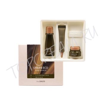 Мини-набор средств с экстрактом корня новозеландского льна THE SAEM Urban Eco Harakeke Root Mini Set