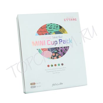 Набор мини-масок с золотом и платиной ETTANG Take Out Mini Cup Pack