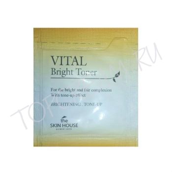 Осветляющий тонер для яркости кожи. Пробник. THE SKIN HOUSE Vital Bright Toner Sample Осветляющий тонер для яркости кожи. Пробник. THE SKIN HOUSE Vital Bright Toner Sample