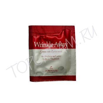 Антивозрастная ферментированная эссенция-бустер. Пробник THE SKIN HOUSE Wrinkle Away Fermented Essence Sample Антивозрастная ферментированная эссенция-бустер. Пробник THE SKIN HOUSE Wrinkle Away Fermented Essence Sample