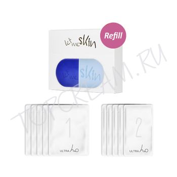 Альгинатная моделирующая маска-желе, сменный блок LET ME SKIN Ultra H2O Modeling Mask Refill Альгинатная моделирующая маска-желе, сменный блок LET ME SKIN Ultra H2O Modeling Mask Refill