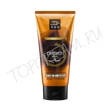Восстанавливающая маска быстрого действия MISE EN SCENE Perfect Serum 3min Salon Mask Pack