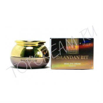 Антивозрастной крем с муцином улитки для кожи вокруг глаз DAANDAN BIT Snail Eye Cream