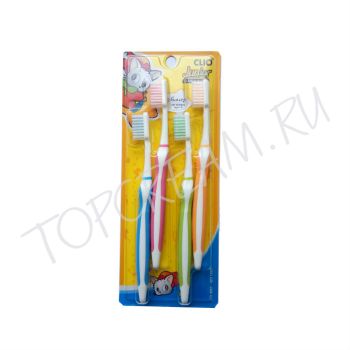 Набор зубных щеток, 4 шт. CLIO New Junior Clio Normal 4 pcs Набор зубных щеток, 4 шт. CLIO New Junior Clio Normal 4 pcs