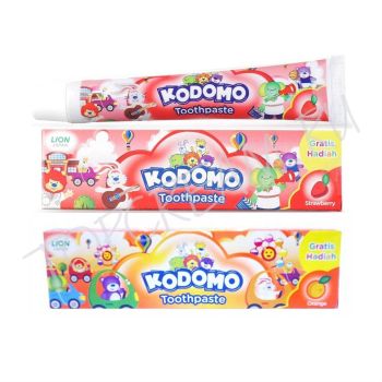 Детская зубная паста с игрушкой LION KODOMO Gratis Hadiah Tooth Paste