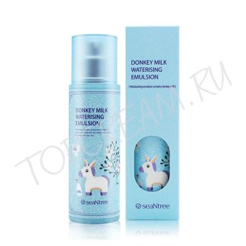 Увлажняющая эмульсия с молоком ослиц SEANTREE Donkey Milk Waterising Emulsion