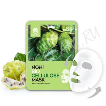 Биоцеллюлозная маска с экстрактом нони BERRISOM G9SKIN Noni Biocellulose Mask Биоцеллюлозная маска с экстрактом нони BERRISOM G9SKIN Noni Biocellulose Mask