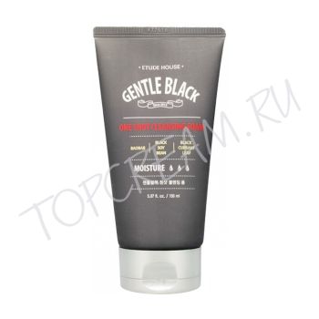 Многофункциональная пенка для мужской кожи ETUDE HOUSE Gentle Black One Shot Cleansing Foam