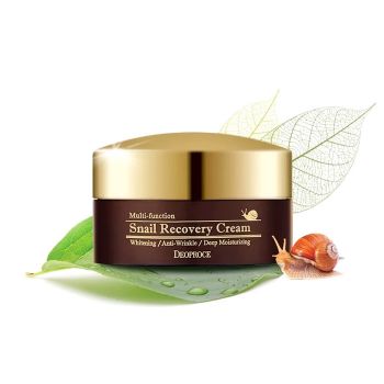 Крем с муцином улитки DEOPROCE Multi-Function Snail Recovery Cream