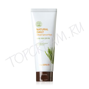 Очищающая маска-пленка с ростками пшеницы THE SAEM Natural Daily Wheat Sprout Pack