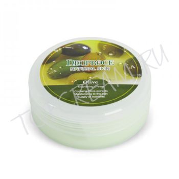 Питательный крем для лица и тела с маслом оливы DEOPROCE Natural Skin Olive Nourishing Cream