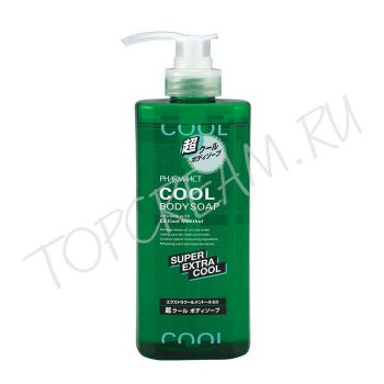 Японское жидкое мыло для тела PHARMAACT Cool Body Soap Super Extra Cool Японское жидкое мыло для тела PHARMAACT Cool Body Soap Super Extra Cool