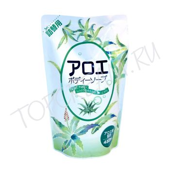 Жидкое мыло для тела с экстрактом алоэ ROCKET SOAP Shiki-Oriori Aloe Soap Жидкое мыло для тела с экстрактом алоэ ROCKET SOAP Shiki-Oriori Aloe Soap