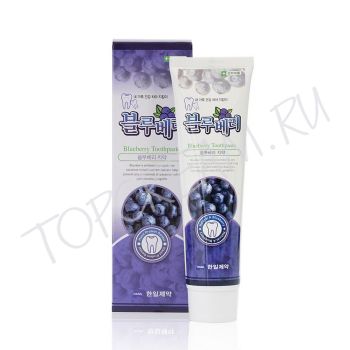 Зубная паста с экстрактом черники HANIL Blueberry Toothpaste Зубная паста с экстрактом черники HANIL Blueberry Toothpaste