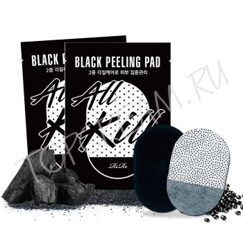 Очищающие пилинг-пады RIRE All Kill Black Peeling Pad Очищающие пилинг-пады RIRE All Kill Black Peeling Pad