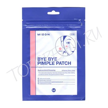 Противовоспалительные локальные патчи MIZON Bye Bye Pimple Patch