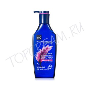 Восстанавливающий шампунь для объема волос MISE EN SCENE Super Botanical Volume & Revital Shampoo