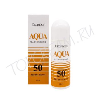 Эссенция солнцезащитная роликовая DEOPROCE Aqua Roll On Sun Essence SPF50+ PA+++