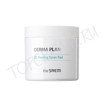 Отшелушивающие пилинг-диски THE SAEM Derma Plan Peeling Toner Pad Отшелушивающие пилинг-диски THE SAEM Derma Plan Peeling Toner Pad